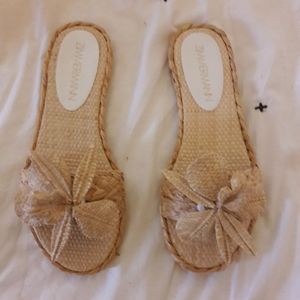 Zimmerman Straw Sandals